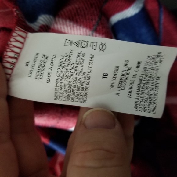 NAUTICA | Sleepwear button up plaid sleep shirt - Picture 6 of 6